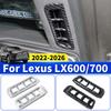 For -2026 Toyota Lexus 600 700 LX600 LX700 Car A Pillar Vent Decoration Cover Easy Tall Interior Protection Accessories