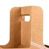 Gingerbread Drink Holder 2 Cup Drink Carrier with Handle Foldable Gingerbread House