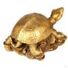 Shui Tortoise Statue Figurine Coin Wealth Ornament