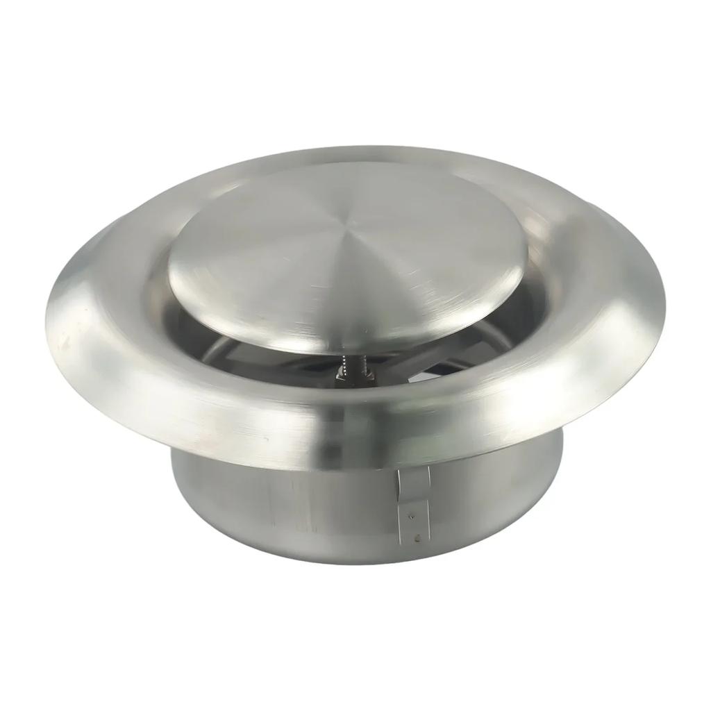 Air Outlet Stainless Steel Vent Air Conditioners Circular Fresh Air Outlet HVAC Parts & Accessories Ventilation Port