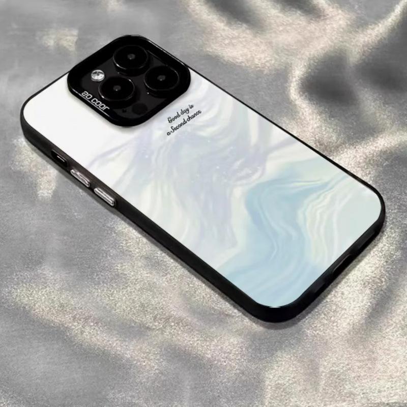 Simple and fresh corrugated colored silver shell is suitable for Apple 16/15/14 pro mobile phone case 15promax13/12/11X