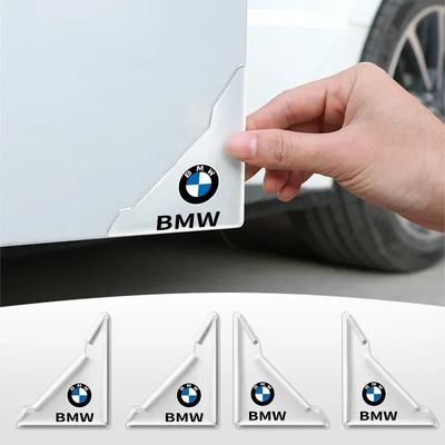 2ks Průhledný roh dveří auta Chránič proti kolizi Silikonová nálepka Pro E46 E90 E60 F10 F30 E39 E36 F20 E87 G30