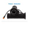 Bike Parts Right Hand Grip 192X Full Throttle Twistthrottle 3 Pin Full Electric Bike Replacement Part