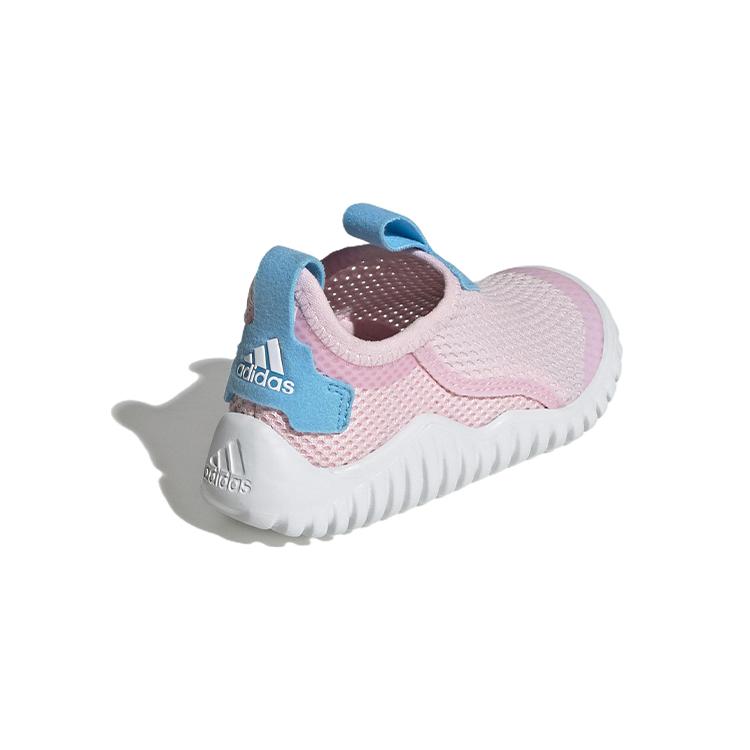 New Adidas Rapidazen Slip Resistant, Abrasion Resistant, Breathable Low Top Running Shoes Pink Infant And Toddler GY9391