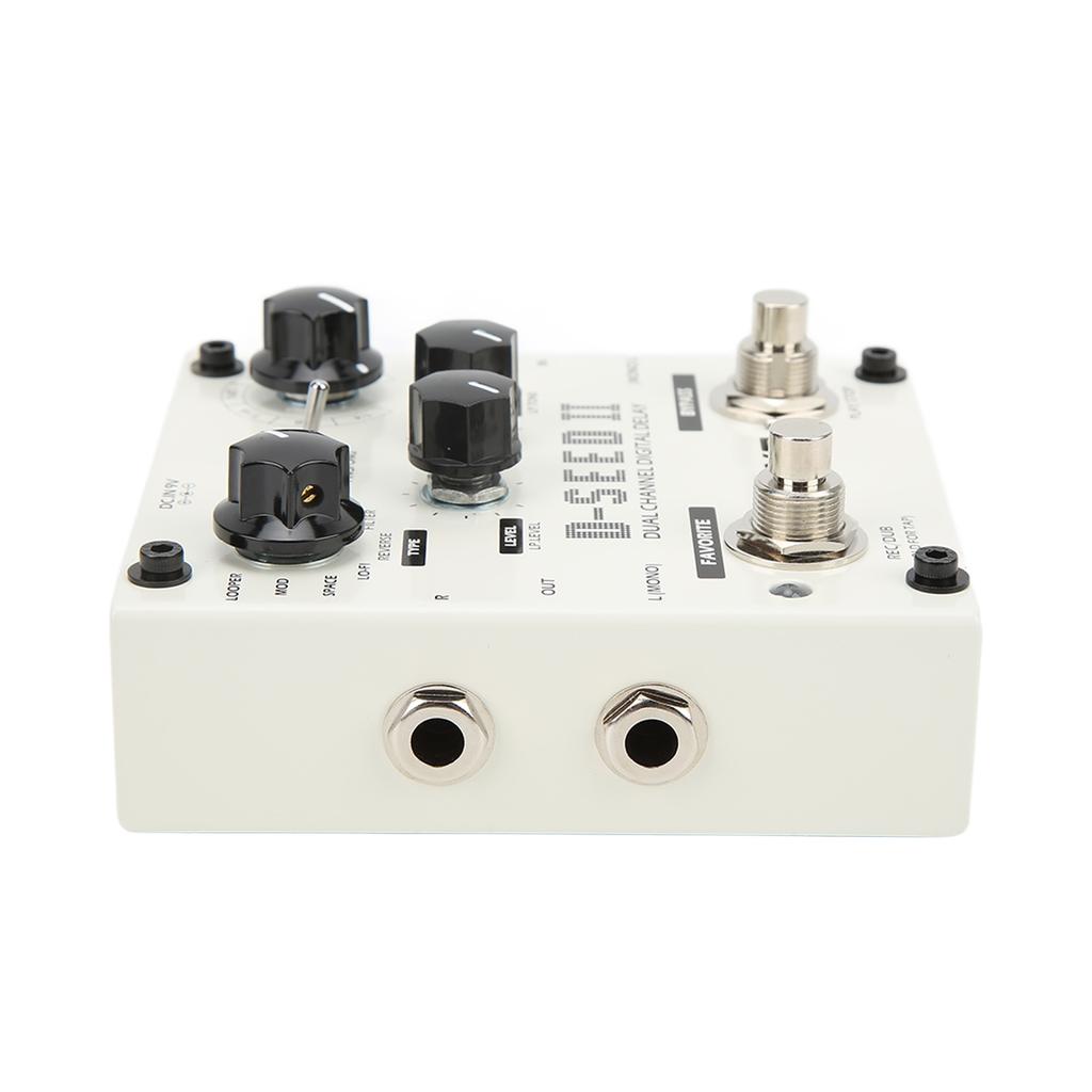 Multi Pedal Effect 2 Channel Digital Delay Stereo Looper 8 Modes for Electric Guitar