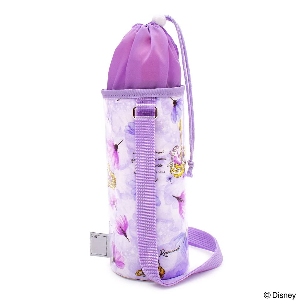 COLORFUL CANDY STYLE Disney Water Bottle Cover for Large Case Shoulder N7322110 Girls, Size, Holder, Strap, Rapunzel/FASHONABLE PRINCESS/Rapunzel,