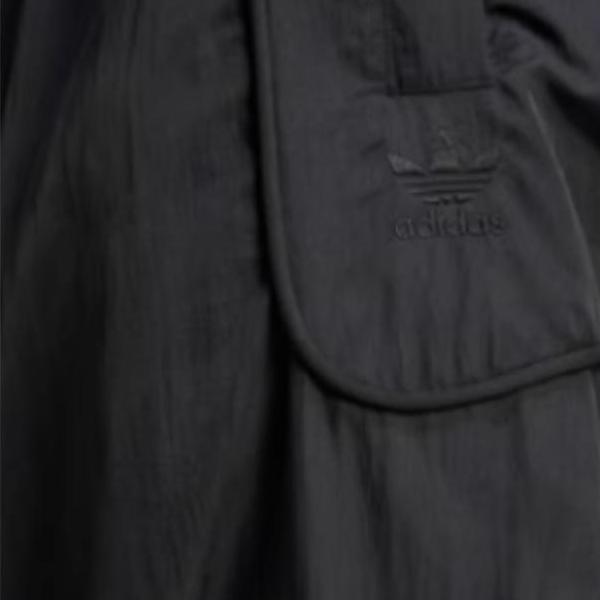 Adidas Originals Classic Logo Printed Elastic Waist Casual Pants Daily Comfort Bottoms Black Women IT9674