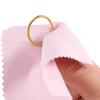 10/20pcs Polish Polishing Cloth Silver Color Cleaning  Polishing Cloth Soft Clean Wipe Wiping Cloth, Suitable for wiping jewelry