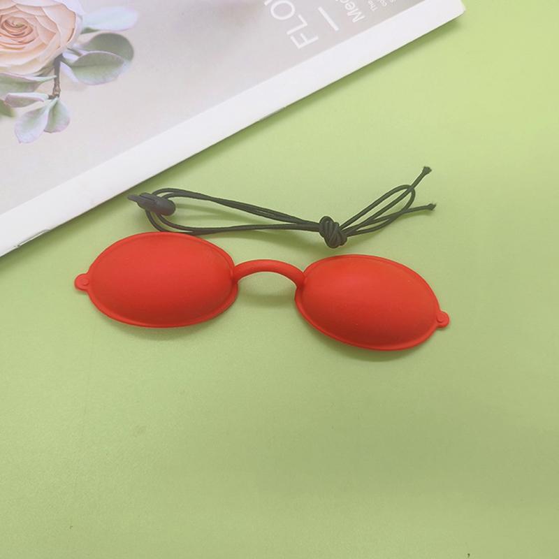 

Soft Silicone Protectve Eye Goggle For IPL Laser LED UV Lamp Treatment Flexible UV Eye Protection Sunbed Tanning Goggles Eyewear