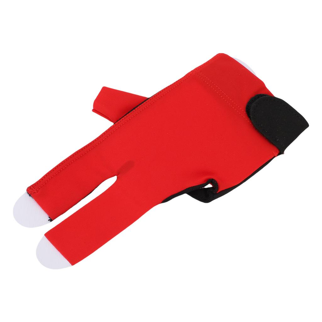 Left Hand Pool Glove 3 Finger Nylon Comfortable Elastic Billiard Pool Glove