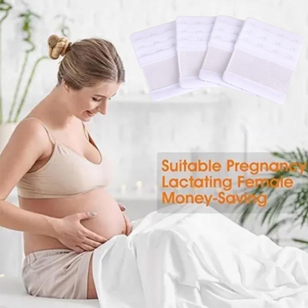 4pcs 4 Hooks Bra Strap Extenders Soft Material Hook Extenders Comfortable Bra Extenders  For Women