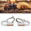 Front Fork LED Turn Signal Light High Brightness Stability Fork Clamp Indicators Lights for 41MM Fork
