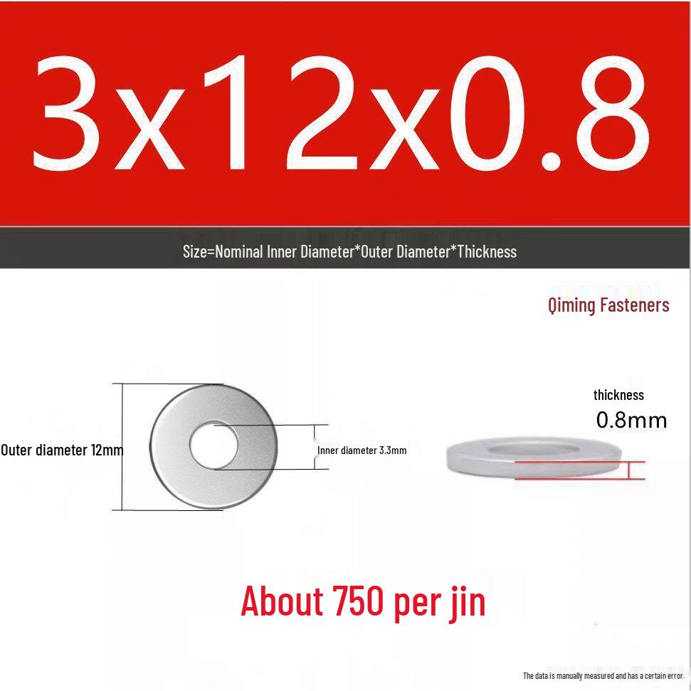 4.8 Grade Galvanized Iron Flat Washer, M3-M40 Oversized Metal Hole Gasket.