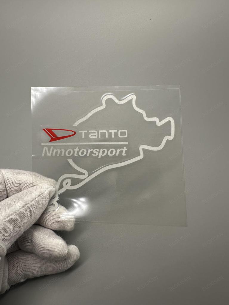 TANTO Custom Fuel Filler Cover Sticker TANTO Custom Applicable to