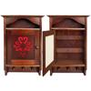 Wooden KEY CABINET HANGER Box Organizer Box ECO BROWN