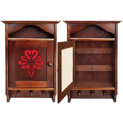 PORTACHIAVI in LEGNO Appendi Scatola Organizer Scatola ECO MARRONE