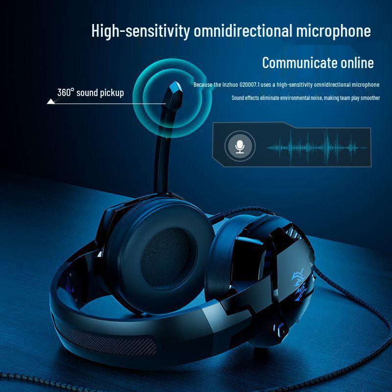 KOTION EACH G2000 Over-Ear Gaming Headset with 7.1 Surround Sound