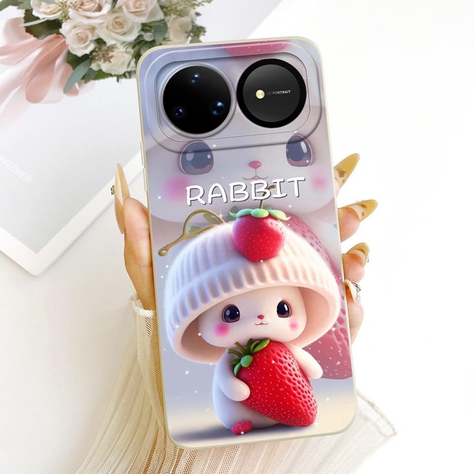 Für Huawei Nova 15 Pro Ultra 5G Hülle Niedliches Kaninchen Mode Cartoon Hülle Silikonhülle Für Huawei Nova 15 Ultra Nova15 Weiche Fundas