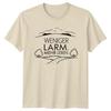 Weniger Larm Mehr Leben TShirt Rural Life Nature Birthday Gift For Him And Her