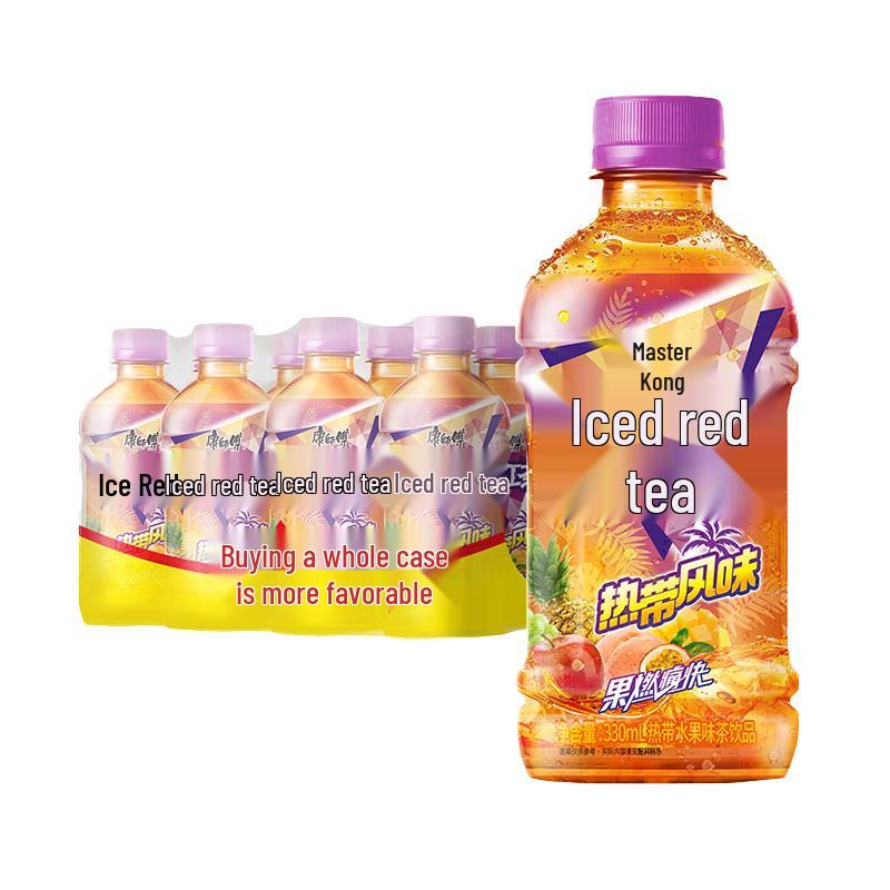 Master Kong Tropical Lemon Iced Tea, 12-Pack
