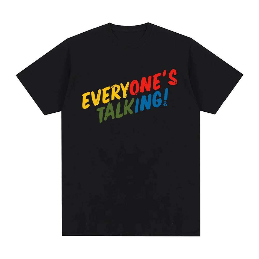 

EVERYONE TALKING TEE All Time Low Band High Quality Same As Official Website Tee-shirt cottonTshirt Round Neck Tees S