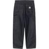 Carhartt WIP Single Knee FW25 Zipper Comfortable Simple Loose Casual Straight Leg Jeans Men jeans I034871-01-01