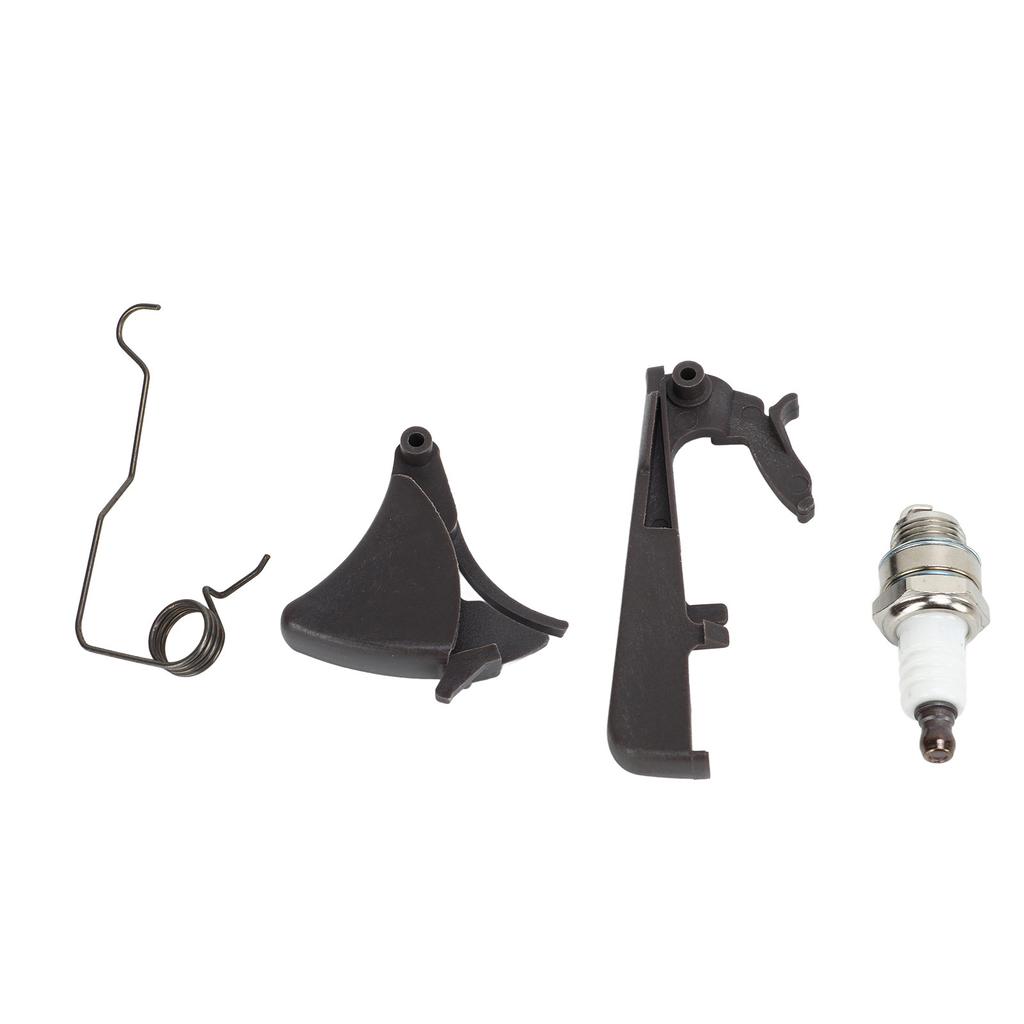 Benzin-Kettensäge Zündkerzen-Kit ABS Eisen Gashebel Zündkerze für Husqvarna 340 345 346XP 350 351 353 357XP 359