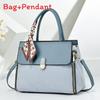 Casual Fashion Pu Bag For Women With Contrast Stitching And Spacious Storage