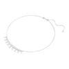 Swarovski Idyllia Embedded Design Cubic Zirconia Necklace Women Necklace Silver 5692637