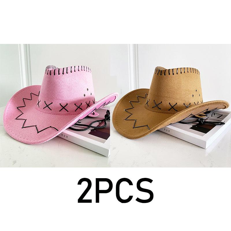 Braut Cowboyhut Chapeau Cowgirlhut Cowboy-Accessoires Cowboyhut Frau NZM02