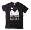 Mens Fishing Shirt Fishing Legend Shirt Fisherman Gifts Fishing Birthday Tee