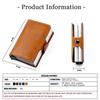 Aluminum Anti-Theft Card Holder Wallet for Men and Women