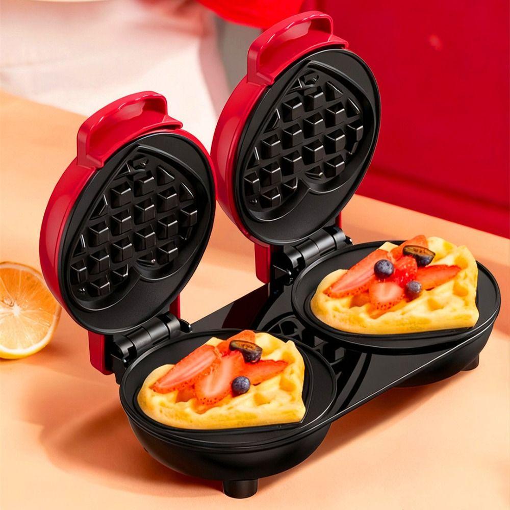 Quick Heat-Up Waffle Maker Electric Baking Pan Waffle Machines  Kitchen Baking