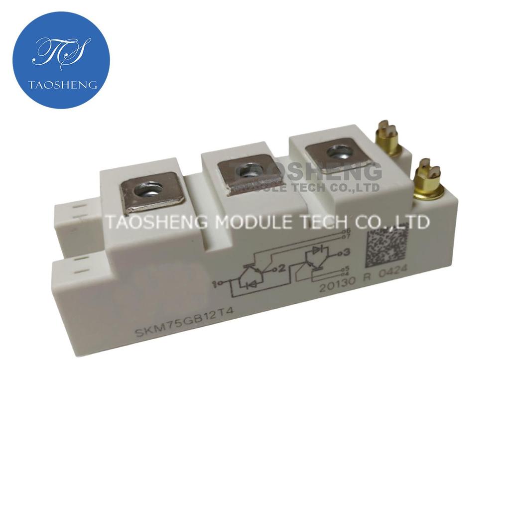 1PCS SKM75GB12T4 75A/1200V New and Original IGBT (TAOSHENG) MODULE #TS017