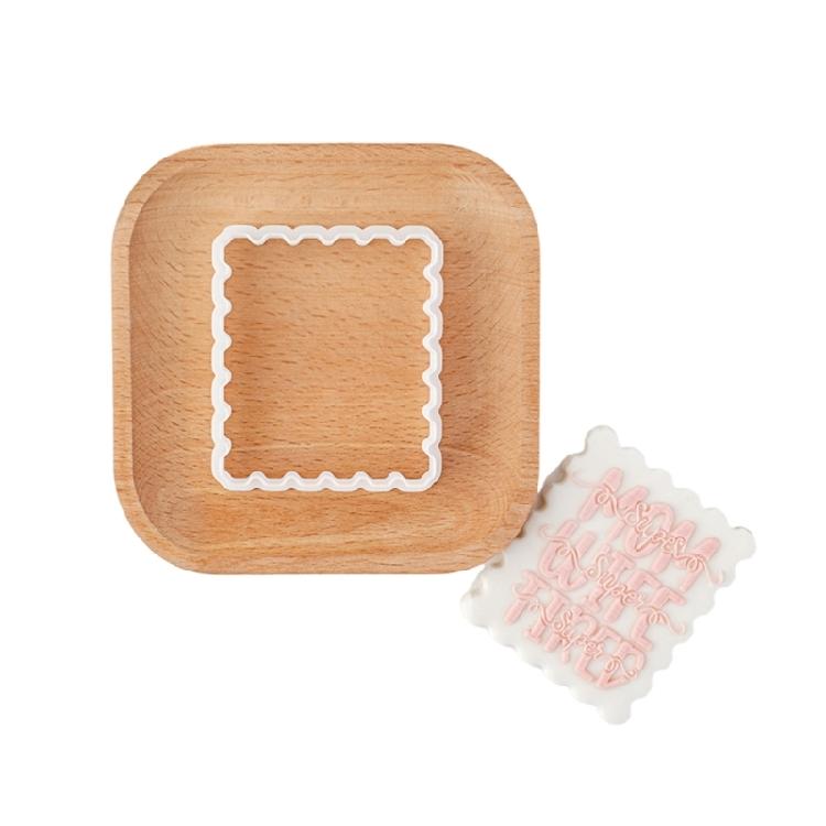 Biscuit Moulds Easy to Use Biscuit Stamps Mothers' Day Theme Plastic Material