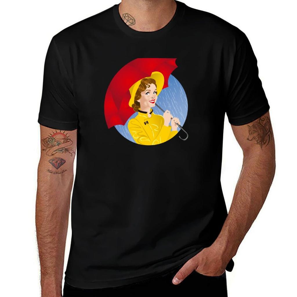 In the rain TShirt Independence Day Short Sleeve TShirt