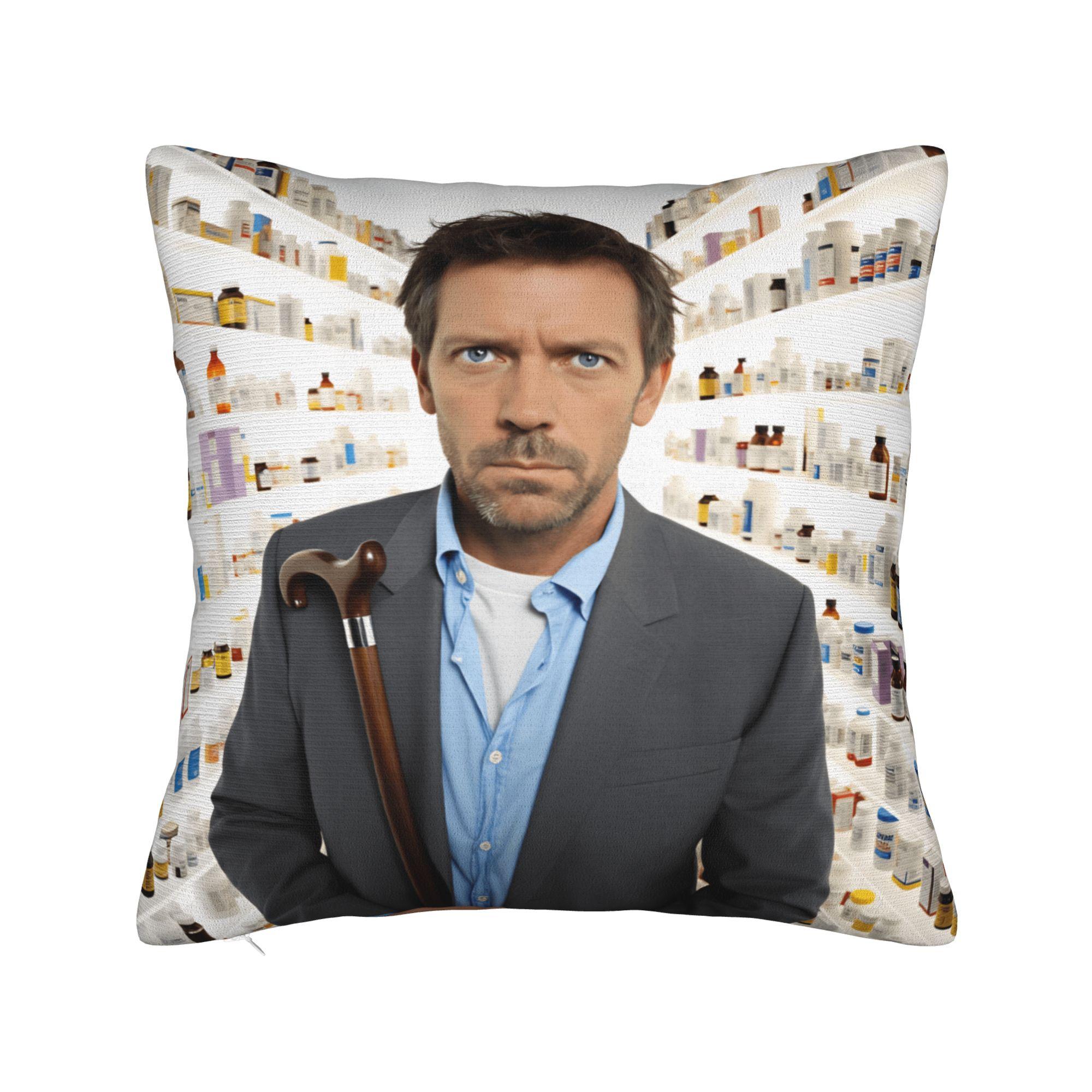 

H-House-MD Pillow Cover Cute Funny Pillow Case For Office Car Home Decor Custom Pillowcases Gift 12x12Inch