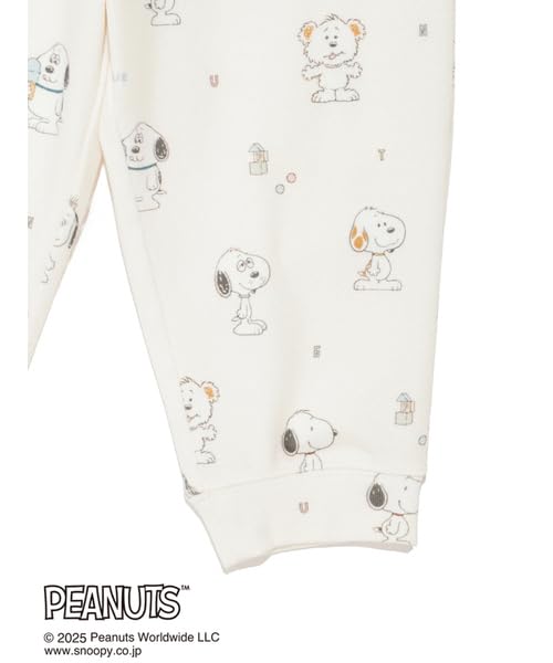 print long pants PBCP259193CRM80 [PEANUTS PUPPIES] [BABY] All-over