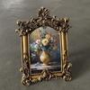 Ornate Picture Frame Tabletop Wall Hanging Ornament Antique Picture Frame for Photo Gallery Home Decor Wedding Bedroom Hallway