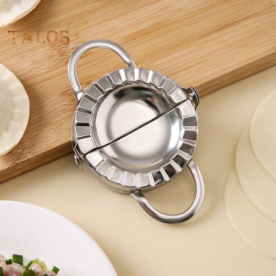 3-in-1-Knödelmaker, Edelstahl, Empanada-Presse, Mini-Kuchenform, multifunktionale Tortilla-Klemme für die Küche