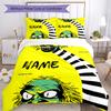 Like Warner Bros. Movies (23) Customize Your Name Bedding Set Breathable Duvet Cover with Pillowcases Home Decoration Birthday Gift