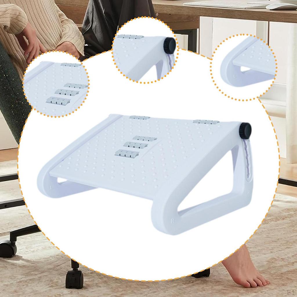 Ergonomic Foot Rest under Desk, Nursing Stool for Gaming