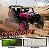 24V Electric Ride on Car, 2-Seater Electric Car for Kids with Remote, Bluetooth, Soft Start, Suspension Spring, Pink
