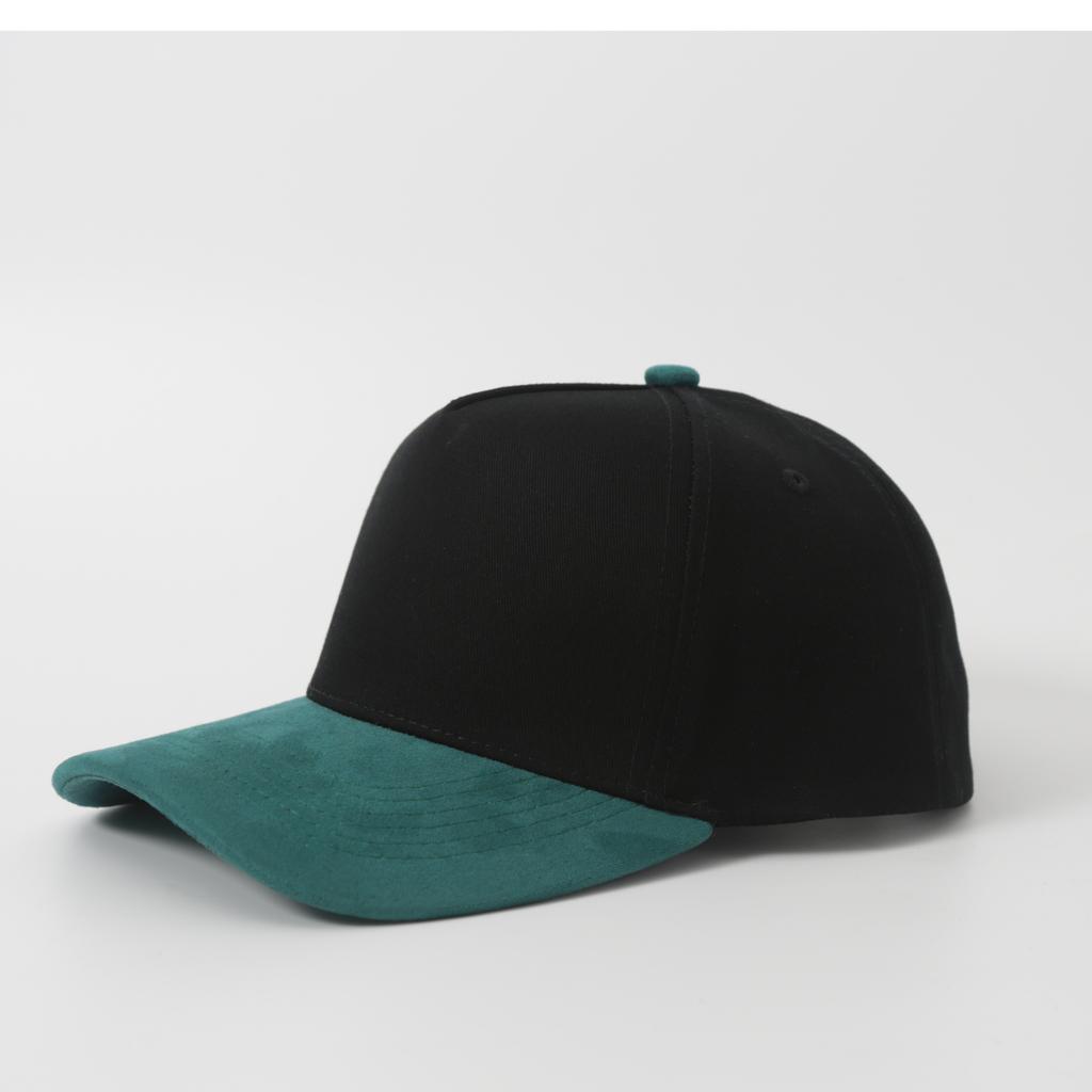 Individuelles Logo Wildleder Baumwolle Frühling Sommer Fünfteilig Farbkombination Baseballkappe Modischer Stil Outdoor Sonnenhut Melone