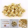 Brand New Durable And Practical High Quality Party Craft Bells Christmas Tree 6mm/8mm/10mm/12mm/14mm Gold Metal