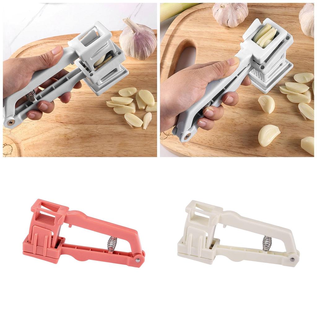 Stainless Steel Gingers Slicer Garlic Cutter Efficient Vegetable Grinding Tool Food Crusher for Cooking Enthusiasts