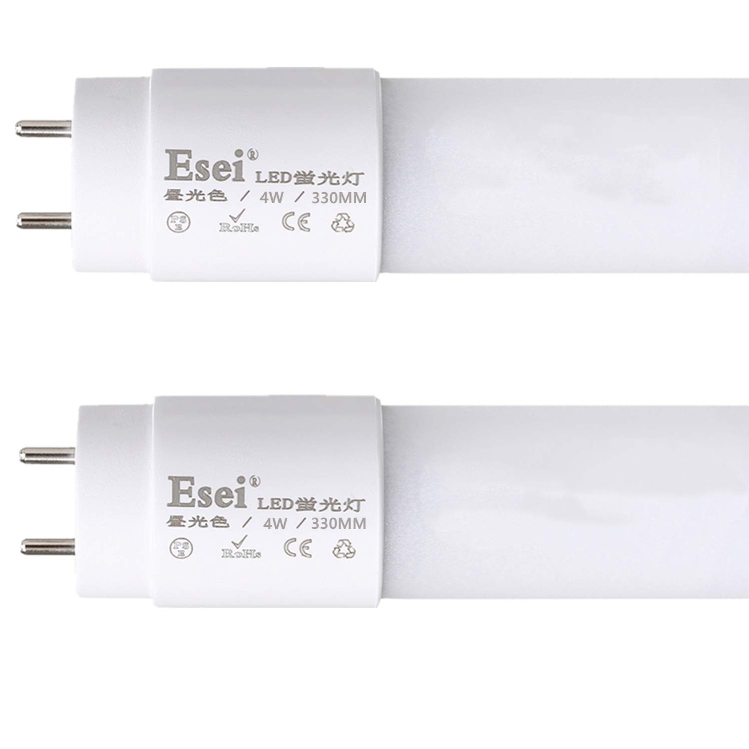 

Esei 10W LED Fluorescent Light Bulb [3-Year Warranty], 33cm Straight Tube, Wide 300° Beam Angle, IP65 Waterproof, Rainproof, Outdoor Use, High