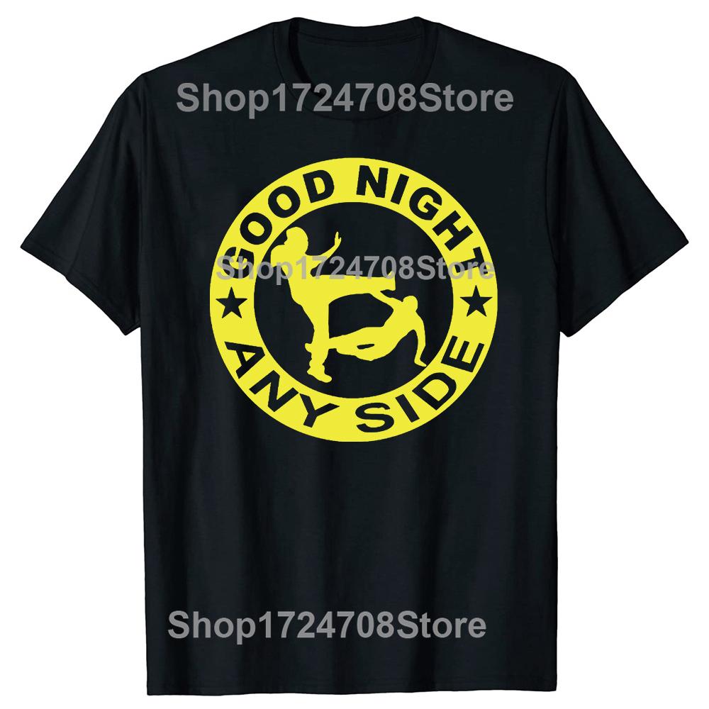 2025 HOT SALE Good Night Left Side Graphic Tshirt Casual Fashion Short Sleeve Man T Shirt Loose Harajuku Style Women T-shirt