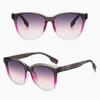 Fashion Retro Oval Sunglasses For Women And Men Classic High-end Design Outdoor Shade Eyewear