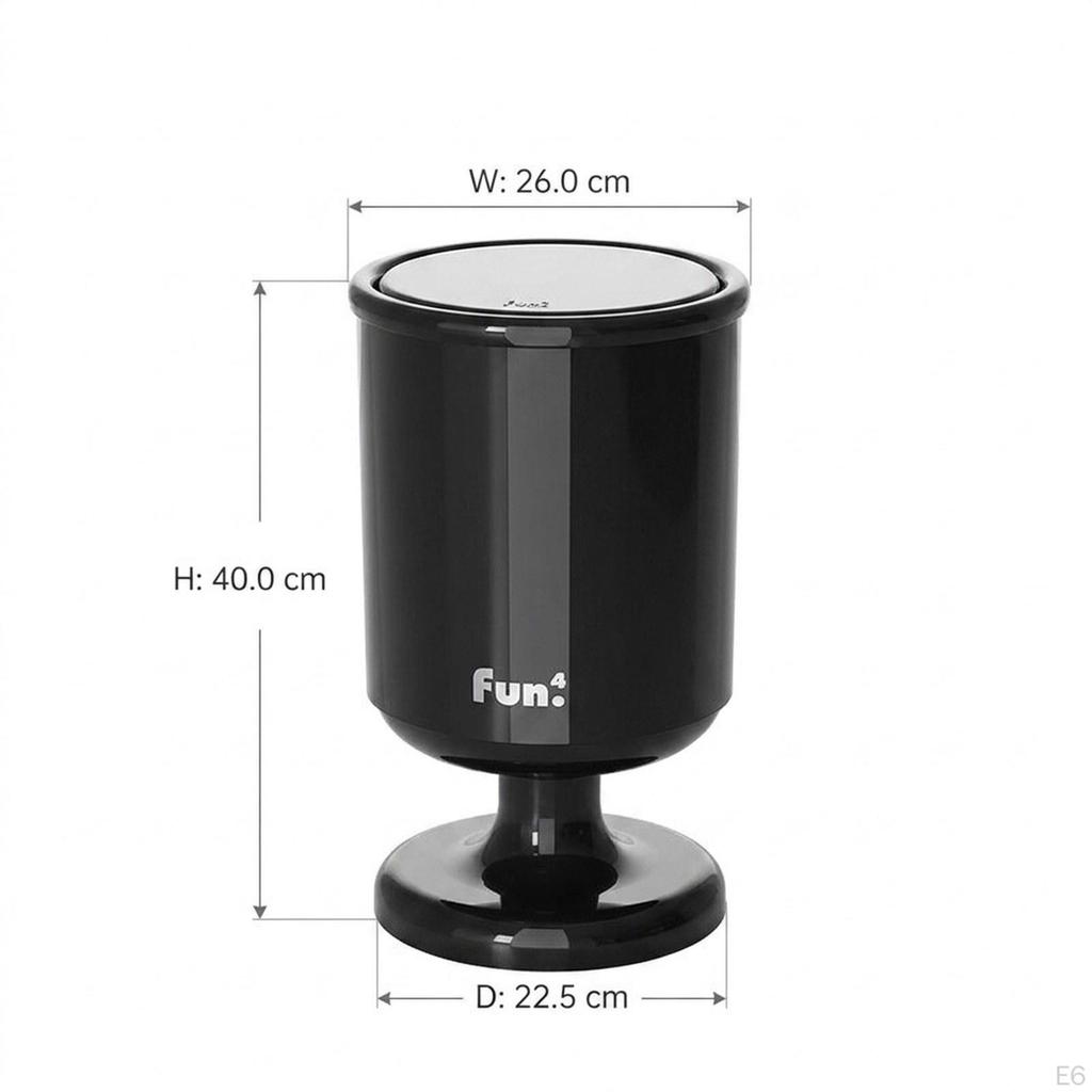 Bin with Lid, Wastebasket And Versatile for The Kitchen, , Dresser Or Bedroom.